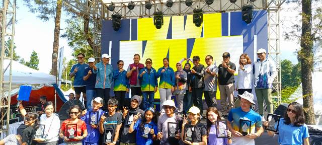 MONITORING EVENT INTERNASIONAL, KASI TRANTIB KECAMATAN KEJAJAR HADIRI DIENG CALDERA RACE 2026 DI TAMBI RESORT